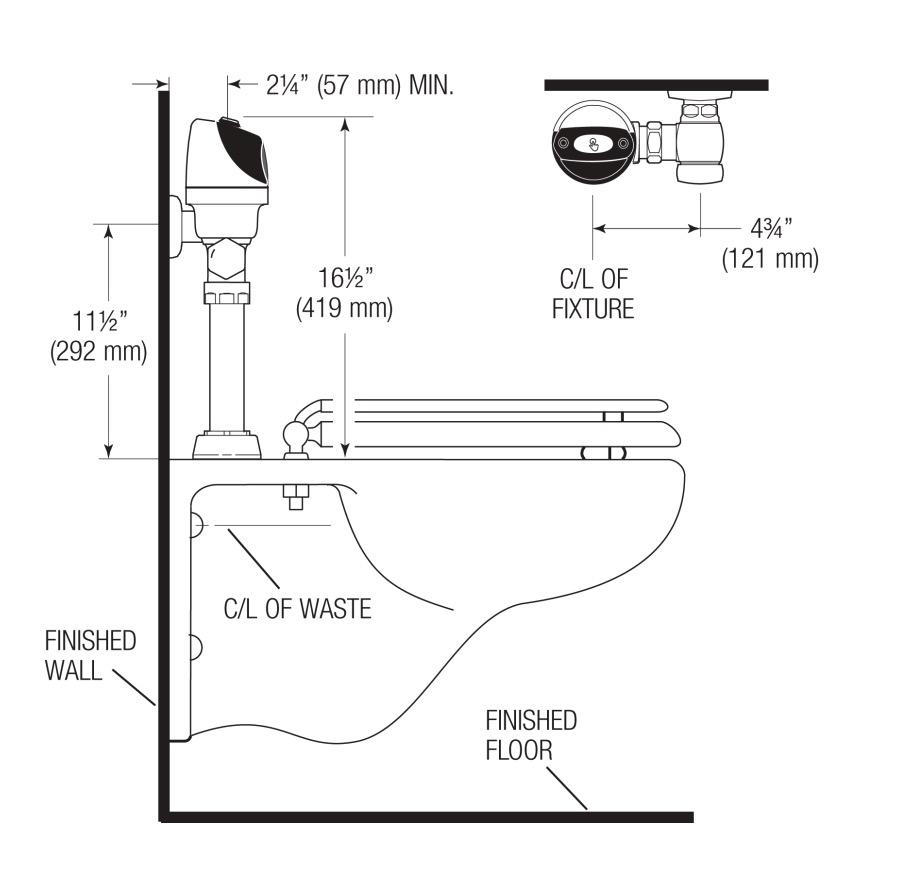 Sloan G2-RESS-Z-C*3325410 Optima Battery Closet Retrofit