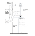 Sloan MCR-217 Sensor Opp Shower System