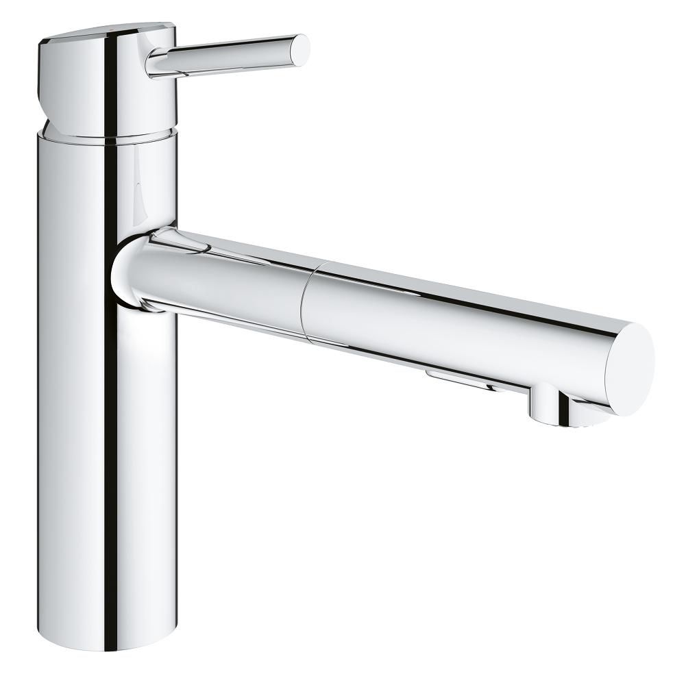 Grohe 31453001 Concetto Single Handle Kitchen Faucet Chrome 1
