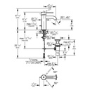 Grohe 2359200A Essence New Single Lever S Size Basin Mixer Chrome 2