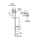 Sloan ROYAL 195-1-L3 LDIM 3 3/4" Concealed Urinal Valve