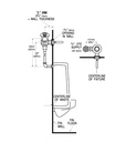 Sloan ROYAL 195-1-WB** 5 3/4" Ldim Concealed Fv