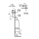 Sloan ROYAL 197 3 3/4" L DIM Concealed Manual Valve
