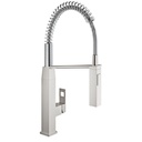 Grohe 31401DC0 Eurocube Single Handle Kitchen Faucet Super Steel 1