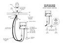 Sloan SF-2100-4-CT**3362103 Electronic Faucet H/W 4 Cc