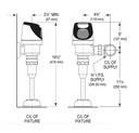 Sloan SOLIS 8186-1 Solar Powered Flush Valve