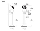 Sloan SOLIS-8113-1.6/1.1 Solar Powered Flush Valve