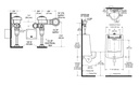 Sloan WEUS-1000.1332 Urinal & Flushvalve Combo