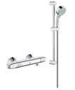 Grohe 122629 Exposed Thermostat Single Function Shower Kit Chrome 1