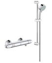 Grohe 122629 Exposed Thermostat Single Function Shower Kit Chrome 1