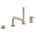 Grohe 19576EN2 Concetto Four Hole Bathtub Faucet With Handshower Brushed Nickel 1