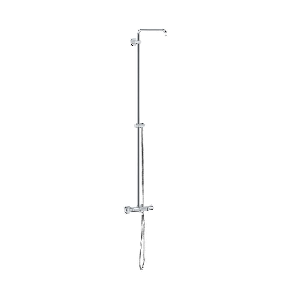 Grohe 26490000 Euphoria Shower System With Bath Thermostat Chrome 1
