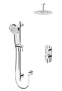 Tenzo ALYPB33-511315-CR Alyss T-Box Kit 3 Functions Pres Bal Chrome Finish