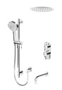 Tenzo ALYT33-511655-CR Alyss T-Box Kit 3 Functions Thermo Chrome Finish