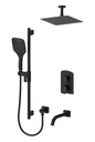 Tenzo DET33-511315-MB Delano T-Box Kit 3 Functions Thermo Mat Black Finish