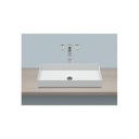 Alape 3213000000 AB.ME750 Sit-on Basin Rectangular White 1