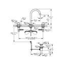 Grohe 20217ENA Concetto 8" Widespread L Size Bathroom Faucet Brushed Nickel 2