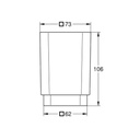Grohe 40783000 Selection Cube Glass 2