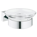 Grohe 40754001 Essentials Cube Soap Dish With Holder Chrome 1