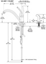 Delta 101-DST Classic 1H Kitchen Faucet Cr 