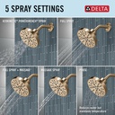 Delta 142749-CZ Shower Rough & Trim 1L 14S