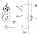 Delta 142749-SS Shower Rough & Trim 1L 14S