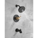 Delta 144749-GZ Tub/Shower Rough & Trim 1L 14S