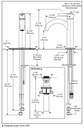 Delta 15749LF Single-Hole Bathroom Faucet 1L