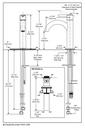 Delta 15749LF-BL Single-Hole Bathroom Faucet 1L