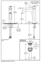 Delta 15849LF Single-Hole Bathroom Faucet 1L