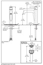 Delta 15849LF-SS Single-Hole Bathroom Faucet 1L