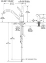 Delta 175-DST Classic 1H Kit Fct W/Spray Cr 