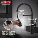 Delta 18803-BL-DST Delta Antoni Collection Pull-Down Kitchen Faucet 1L