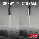 Delta 18803-DST Delta Antoni Collection Pull-Down Kitchen Faucet 1L