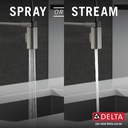 Delta 18803-SP-DST Delta Antoni Collection Pull-Down Kitchen Faucet 1L