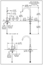 Delta 191LF Tommy Solid Handle Kitchen 