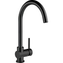 Delta 191LF-BL Tommy Solid Handle Kitchen Faucet 