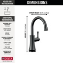 Delta 1920-BL-DST Beverage Faucets Transitional Beverage Faucet