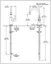Delta 1920-BL-DST Beverage Faucets Transitional Beverage Faucet