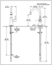 Delta 1920-RB-DST Beverage Faucets Transitional Beverage Faucet