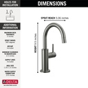 Delta 1930-KS-DST Beverage Faucets Beverage Faucet Contemporary Round