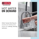 Delta 1940LF-H-AR Insta-Hot Beverage Faucet Contemp Square