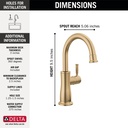 Delta 1960-CZ-DST Beverage Faucets Beverage Faucet Traditional