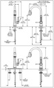 Delta 19802TZ-BL-DST Touch2O Pull-Down Kitchen Faucet 1L