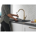Delta 19802TZ-CZ-DST Touch2O Pull-Down Kitchen Faucet 1L