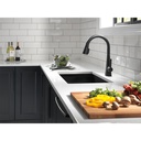 Delta 19802Z-BL-DST Pull-Down Kitchen Faucet 1L
