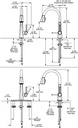 Delta 19802Z-DST Pull-Down Kitchen Faucet 1L