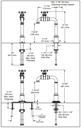 Delta 1990LFC Broderick True Bar Faucet 1C 