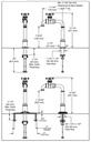 Delta 1990LFC-AR Broderick True Bar Faucet 1C 