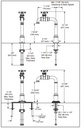 Delta 1990LFC-CZ Broderick True Bar Faucet 1C 